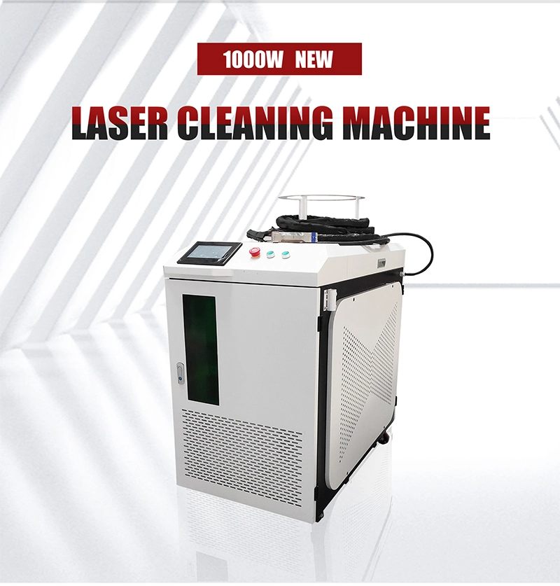 Handheld Portable Fiber Laser Cleaning 1000W 2000W Rust Removal Laser Metal Cleaner Machine